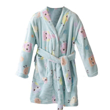Cargar imagen en el visor de la galería, bata supersoft, bata, bata de descanso, bata microfibra, bata calida, bata invierno, bata de lujo, bata infantil, bata para niños