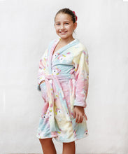 Cargar imagen en el visor de la galería, bata supersoft, bata, bata de descanso, bata microfibra, bata calida, bata invierno, bata de lujo, bata infantil, bata para niños