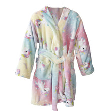 Cargar imagen en el visor de la galería, bata supersoft, bata, bata de descanso, bata microfibra, bata calida, bata invierno, bata de lujo, bata infantil, bata para niños