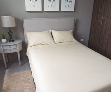 Cargar imagen en el visor de la galería, Juego de sábanas ultrasoft microfibra Capuchino