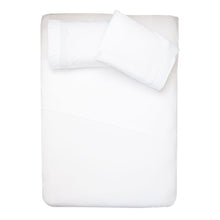 Cargar imagen en el visor de la galería, Juego de sábanas ultrasoft microfibra Blanca