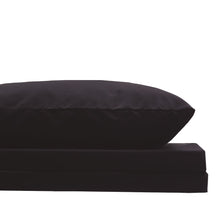 Cargar imagen en el visor de la galería, Juego de sábanas ultrasoft microfibra Negro