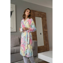 Cargar imagen en el visor de la galería, Bata descanso supersoft de microfibra Unicornio