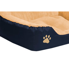 Cargar imagen en el visor de la galería, Cama para mascotas Lux Navy