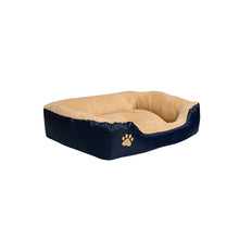 Cargar imagen en el visor de la galería, Cama para mascotas Lux Navy