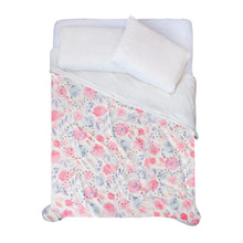 Cargar imagen en el visor de la galería, Cobertor doble vista microfibra, cobertor sherpa, cobertor, cobija, frazada, manta, borrega, cobertor invernal, cobertor doble vista