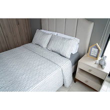 Cargar imagen en el visor de la galería, Juego de edredón microfibra suave y ligero pinsonic con fundas de almohada Terranza