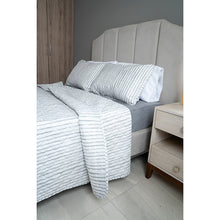Cargar imagen en el visor de la galería, Juego de edredón microfibra suave y ligero pinsonic con fundas de almohada Terranza