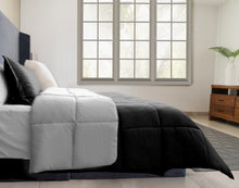 Cargar imagen en el visor de la galería, Edredón doble vista reversible Black