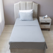 Cargar imagen en el visor de la galería, Juego de sábanas de camiseta 3 piezas individual Gris