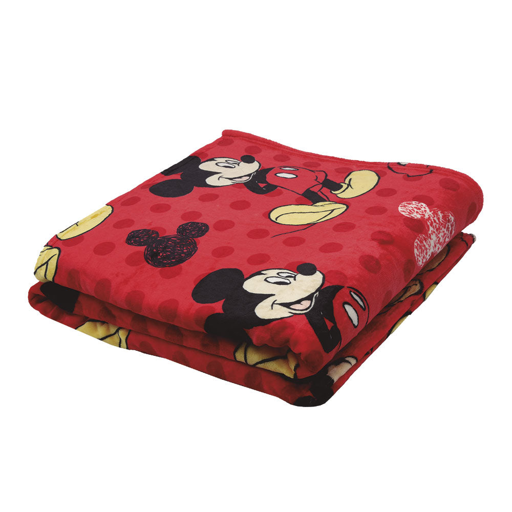 Frazada ligera microfibra ultrasuave Mickey Mouse