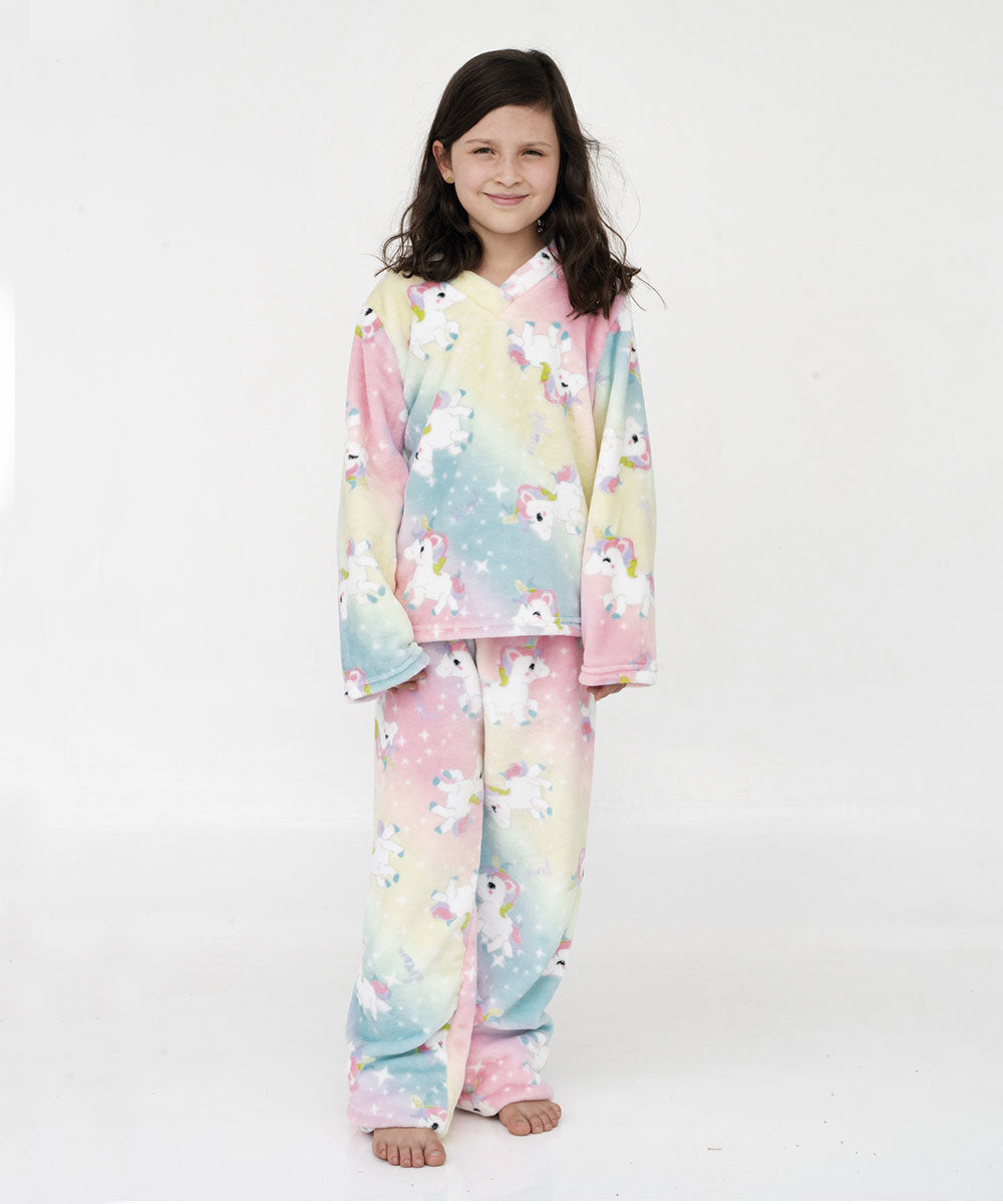 Pijama supersoft infantil Unicornio