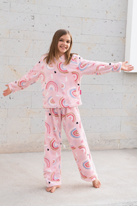 Pijama supersoft infantil Arcoiris