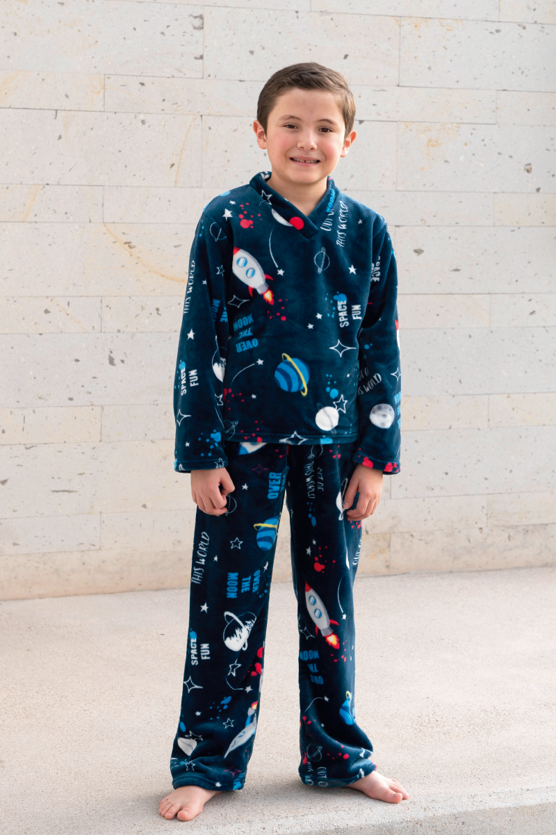 Pijama supersoft infantil Galaxy