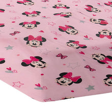 Cargar imagen en el visor de la galería, Juego de sábanas de camiseta 3 piezas individual Minnie
